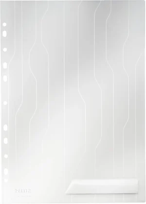Leitz CombiFile premium U-mapje, PP, 200 micron, A4, pak van 5 stuks, transparant — showtassen voor specifiek gebruik