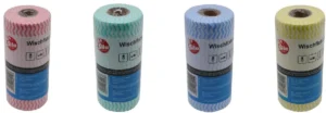 Sito reinigingsdoekjes op rol ft 18 x 35 cm, geassorteerde kleuren, rol van 50 stuks — schoonmaakbenodigdheden