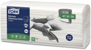 Tork Kitchen Cleaning reinigingsdoek, W4, 75 vellen, pak van 4 stuks — detail 2