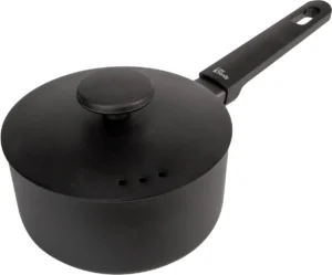 Cosy & Trendy Full Black sauspan, 16 cm, zwart — cateringtoebehoren