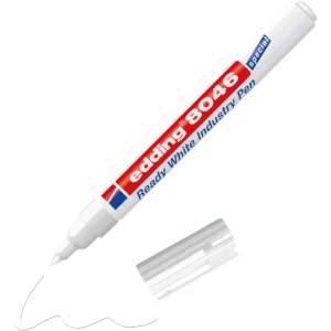 Edding industriemarker e-8046 wit — speciale merkstiften