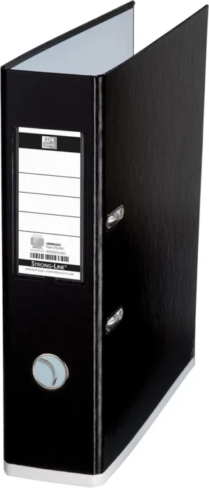 OXFORD MyColour ordner, formaat A4, uit karton, rug van 8 cm, zwart-wit — ordners uit karton