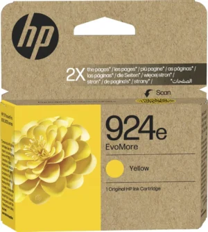 HP inktcartridge 924e, 800 pagina's, OEM 4K0U9NE, geel