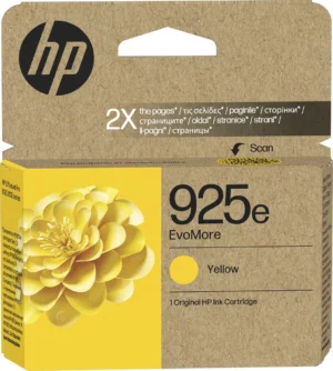 HP inktcartridge 925e, 800 pagina's, OEM 4K0W2PE, geel