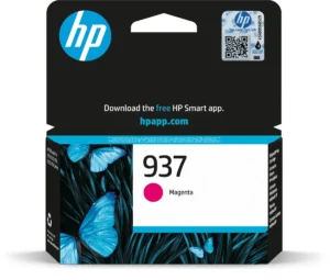 HP inktcartridge 937 in magenta met artikelnummer 4S6W3NE