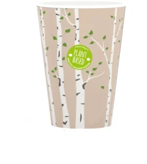 Drinkbeker Plant Based, uit karton, 180 ml, pak van 100 stuks — cateringtoebehoren