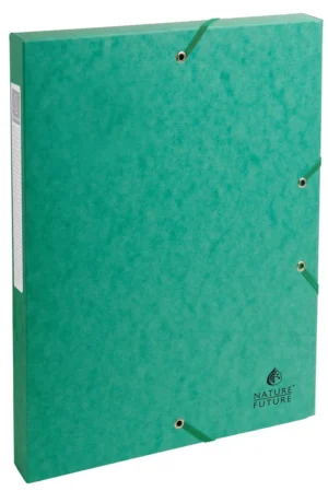 Exacompta elastobox Exabox groen, rug van 2,5 cm — elastoboxen uit karton