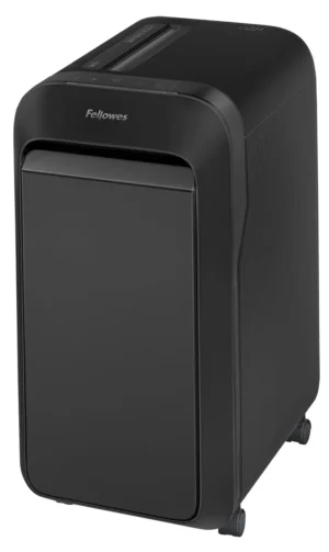 Fellowes Microshred papiervernietiger LX221, zwart — detail 2