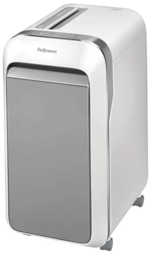 Fellowes Microshred papiervernietiger LX221, wit — detail 2
