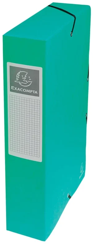 Exacompta elastobox Exabox groen, rug van 6 cm — elastoboxen uit karton