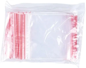 OFFICE products gripsealzakje, transparant, pak van 100 stuks, 230 x 320 mm — verpakkingstoebehoren