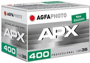 Agfaphoto analoge zwart-witfilm, ISO 400, rol van 36 foto's — fototoestel
