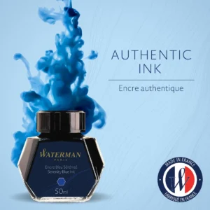 Waterman vulpeninkt 50 ml blauw (Serenity) — productfoto 2