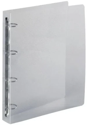 Exacompta ringmap, voor ft A4 maxi, uit PP, 4 ringen van 30 mm, kristal — ringmappen uit kunststof