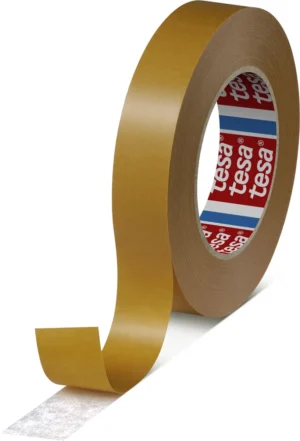 Tesa dubbelzijde tape, non woven, ft 25 mm x 50 m — dubbelzijdige plakband