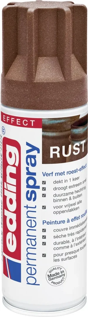 Edding Permanent Spray 5200, 200 ml, roest-effect — acrylverf