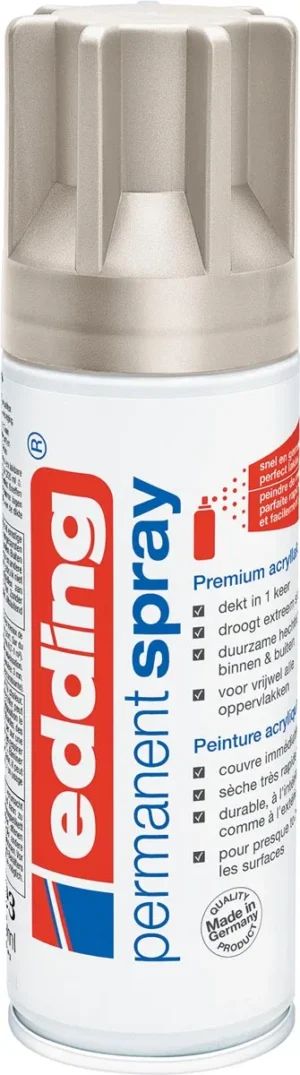 Edding Permanent Spray 5200, 200 ml, champagne goud mat — acrylverf