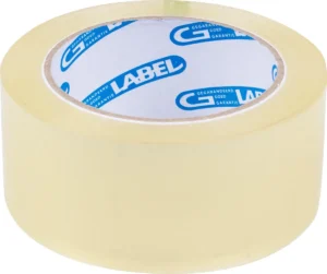 Rol transparante Q-Connect Profi verpakkingsplakband van 48 mm bij 66 m