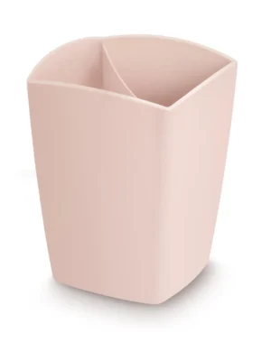 CEP Mineral pennenbakje, 2 vakken, magnetisch, roze — potloodbakjes en pennenbakjes