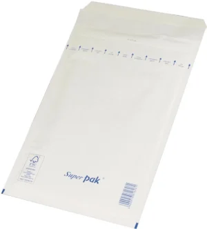 OFFICE products luchtkussenenveloppen, met stripsluiting, 230 x 340 mm, wit, pak van 100 stuks — beschermingsenvelop
