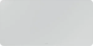 Leitz bureauonderlegger en muismat, lederlook, ft 80 x 40 cm, lichtgrijs — muismatten en polssteunen