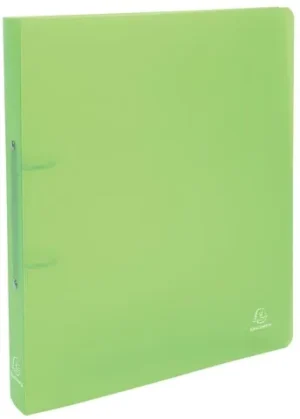 Exacompta ringmap Chromaline, voor ft A4 maxi, uit PP , 2 ringen van 30 mm, groen — ringmappen uit kunststof