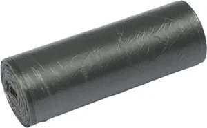 Deiss vuilniszak ft 50 x 60 cm, 33 liter, grijs, HDPE, rol van 50 stuks — detail 2