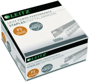 Leitz nietjes P3 24/6, doos van 5000 nietjes