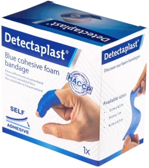 Detectaplast zelfklevend schuimverband, ft 6 cm x 4,5 m, op rol — detail 2