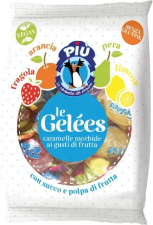 Piu Jelly Fruit snoepjes, zak van 1 kg — drank en eetwaren