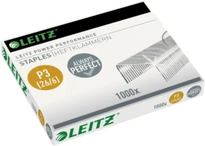 Leitz nietjes 26/6, doos van 1000 nietjes