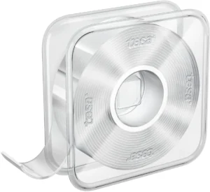 Tesa dubbelzijdige tape Nano Power, ft 3 m x 30 mm, transparant — detail 2