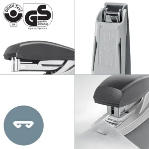 Leitz NeXXt Recycle mini nietmachine, groen — detail 2