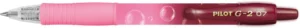 Pilot roller G-2 Bubble, medium, roze — gelroller