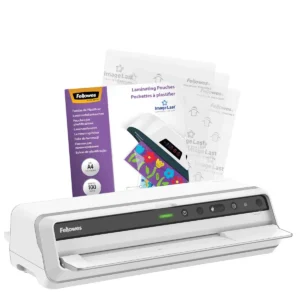 Fellowes lamineermachine Venus voor ft A3 + Bonus Pack van 200 lamineerhoezen (A4, 80 micron) — detail 2