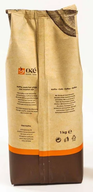 OKE Koffie Espresso Royal gemalen koffie - zak van 1 kg — productfoto 2