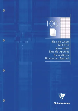 Clairefontaine cursusblok Metric, seyès, met kantlijn