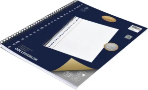 Multo collegedictaat ft A4, geruit 5 mm, 23-gaats, 80 vel — collegeblokken met soepele kaft