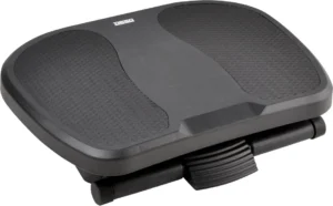 Desq voetensteun anti slip, 3 hoogte standen, zwart — voet-, arm- en ruggensteunen
