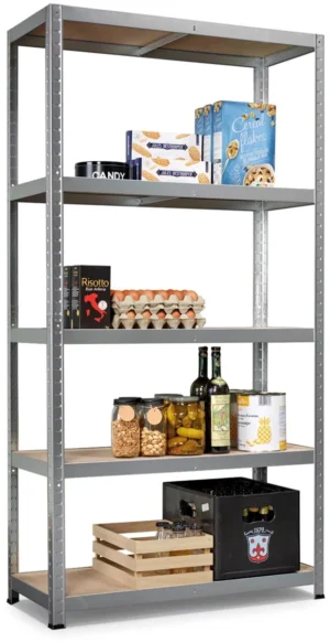 Avasco rek Strong 175, ft 176 x 90 x 40 cm, 5 legborden, gegalvaniseerd — detail 2