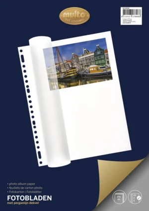 Multo fotopapier, ft A4, 23-gaats, pak van 20 vel — fotoalbums en plakboeken