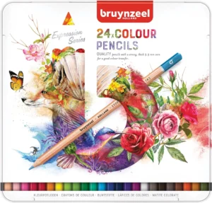 Bruynzeel kleurpotloden Expression, doos van 24 stuks — kleurpotlood