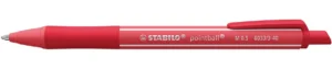 STABILO Pointball colorful balpen, medium punt, rood — vulpen
