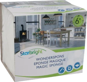 Wonderspons Melamine, pak van 6 stuks — schoonmaakbenodigdheden