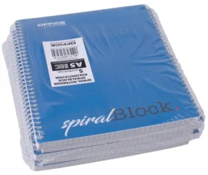 OFFICE products spiraalschrift, A5, 80 blad, geruit 5mm — detail 2
