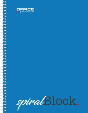 OFFICE products spiraalschrift, A5, 80 blad, geruit 5mm — spiraalschriften met soepele kaft