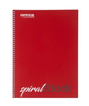 OFFICE products spiraalschrift, A4, 80 blad, gelijnd — spiraalschriften met soepele kaft