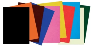 Folia gekleurd tekenpapier, 120 g, ft 21 x 29,7 cm, A4, geassorteerde kleuren, pak van 100 vel — detail 2