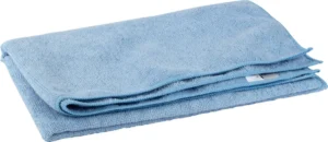 Merkloos microvezel dweil 60 × 80 cm blauw - pak van 5 stuks — productfoto 2