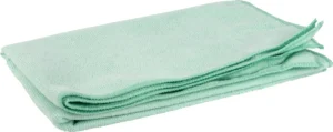 Merkloos microvezel dweil 60 × 80 cm groen - pak van 5 stuks — productfoto 2